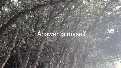 Answer is myself (feat. 下地 巧 & 佐渡山 武士)のジャケット写真