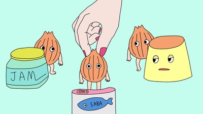 玉ねぎが目にしみる (Animated Video)のジャケット写真
