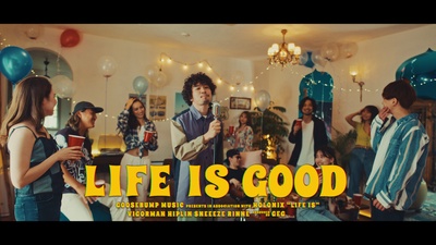 LIFE IS GOOD (feat. VIGORMAN, Hiplin, SNEEEZE & Rin音)のジャケット写真