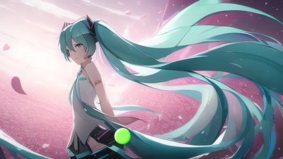 The Miraculous MitoMagic (feat. HATSUNE MIKU) Front Cover