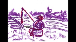 Wooden bridge with turtles