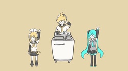 Techno Washing Machine and Kagami House (feat. KAGAMINE RIN & KAGAMINE LEN)