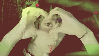 Heart shaped Clover Front Cover