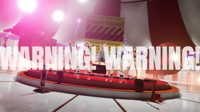 WARNING!WARNING! Front Cover