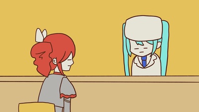 寿司屋でなんでもにぎってくれる初音ミク (feat. 重音テト & 初音ミク)のジャケット写真