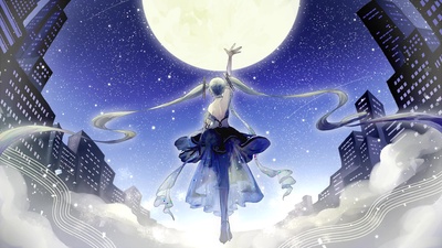moonlight (feat. 初音ミク)のジャケット写真