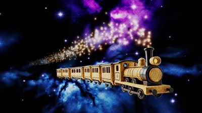 Starry Night Train to Savannah Front Cover