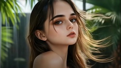 Beautiful Bare AI Girl Higher
