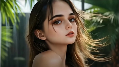 美しすぎるＡＩ美少女ヌードのジャケット写真