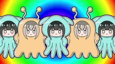 Oops! I'm Hachivader! Front Cover