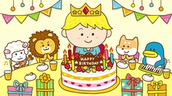 Various Children Happy Birthday To You