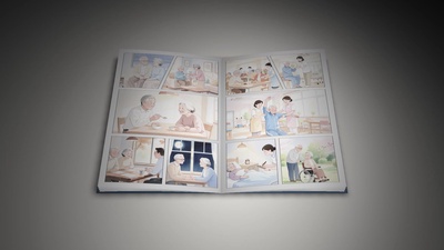 Elders cared for by elders song Front Cover