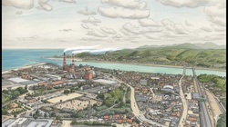 Singing in the Sky of Gōtsu City