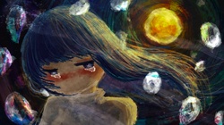 On a hazy full-moon night you would find yourself in tears (feat. hugvilla)