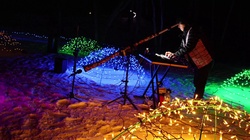 Where sound becomes light, and light begins to breathe. (Live at Yatsugatake, 2026)