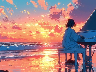 Melody of the late summer Front Cover