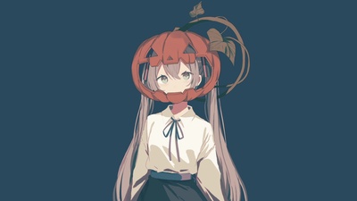 カボチャガール (feat. 初音ミク)のジャケット写真