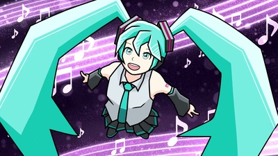 SuiseiNeon (feat. HATSUNE MIKU) Front Cover