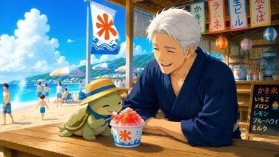 かき氷のジャケット写真