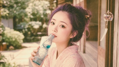 Ramune Afternoon ~ Beyond the Bubbles ~ Front Cover